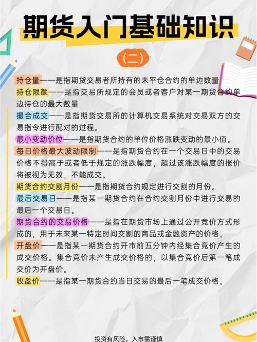 中国期货交易规则全解析：合约标准、保证金及交易指令等要点