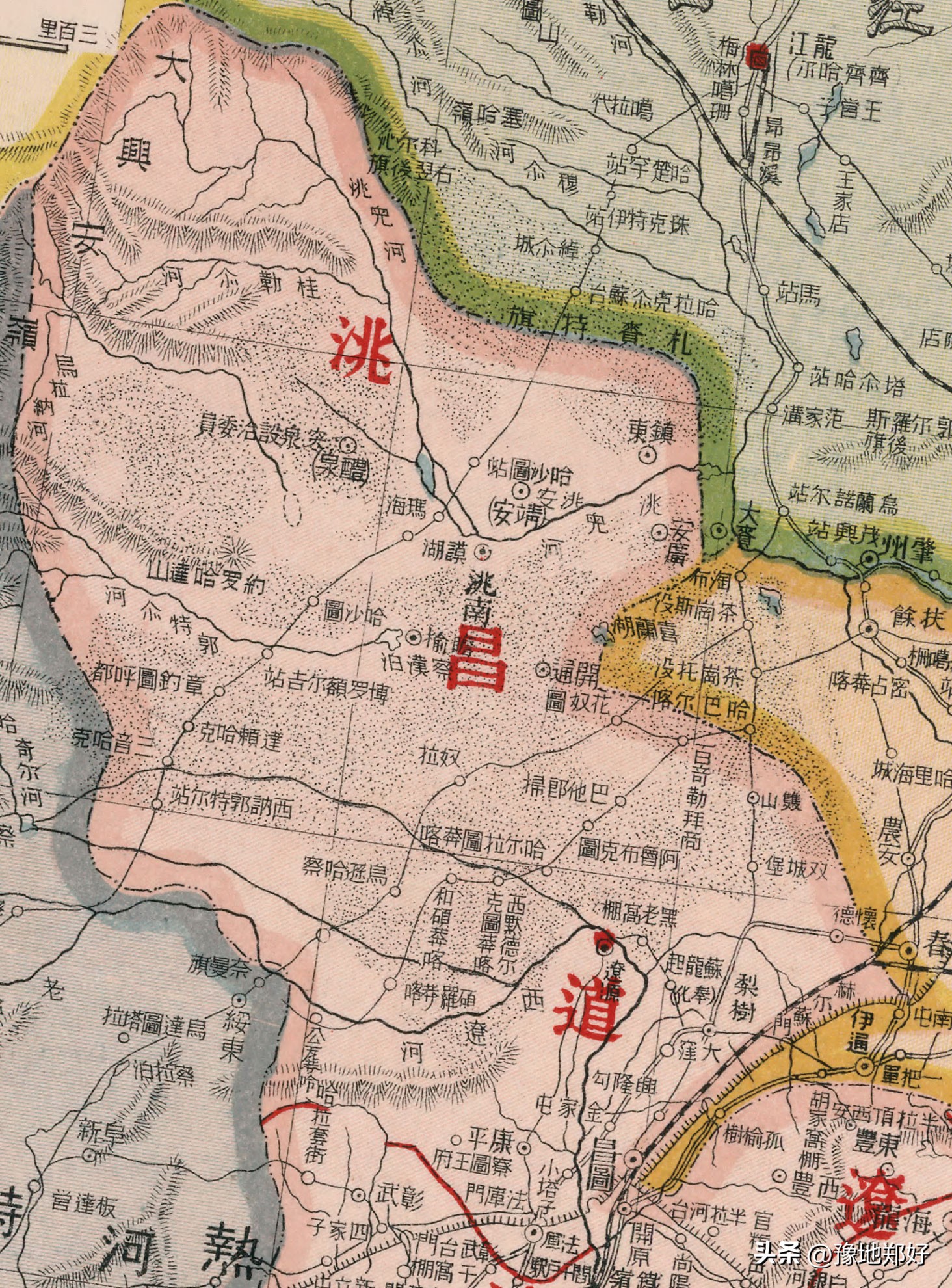 辽宁历史地图_1917奉天省全图_沈阳市一环地图