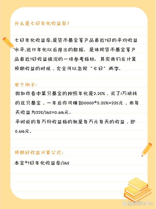 理财通七日年化收益率计算_理财产品收益计算方法_理财通收益计算方法