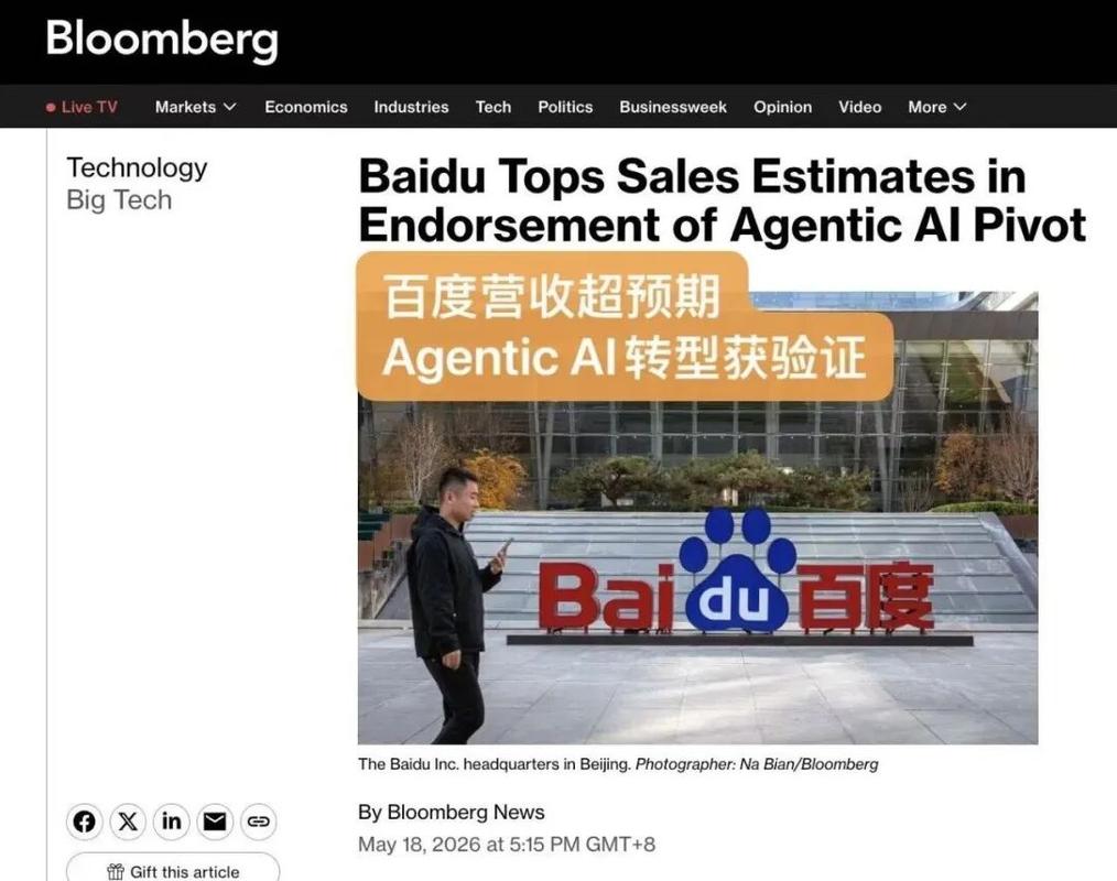 百度AI云业务增长_百度财报图标_百度AI业务收入
