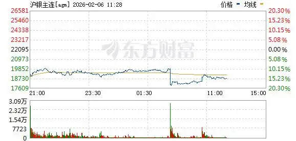 2月6日国内贵金属期货延续跌势，主力合约大幅下挫原因解析